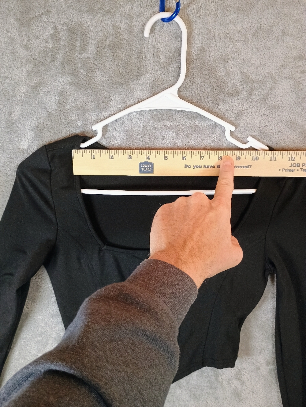 SHEIN Black Long Sleeve Corset Top XS - Picture 7 of 11
